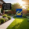 Cal Berkeley Golden Bears Garden Flag with Stand Holder view 4