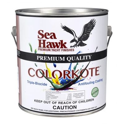 Sea Hawk ColorKote Triple Biocide Antifouling Power (Gallon, Green)