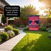 Boston Red Sox 9 Time Champions Garden Flag and Pole Stand Mount view 4
