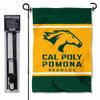 Cal Poly Pomona Broncos Garden Flag with Stand Holder view 1