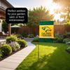 Cal Poly Pomona Broncos Garden Flag with Stand Holder view 4