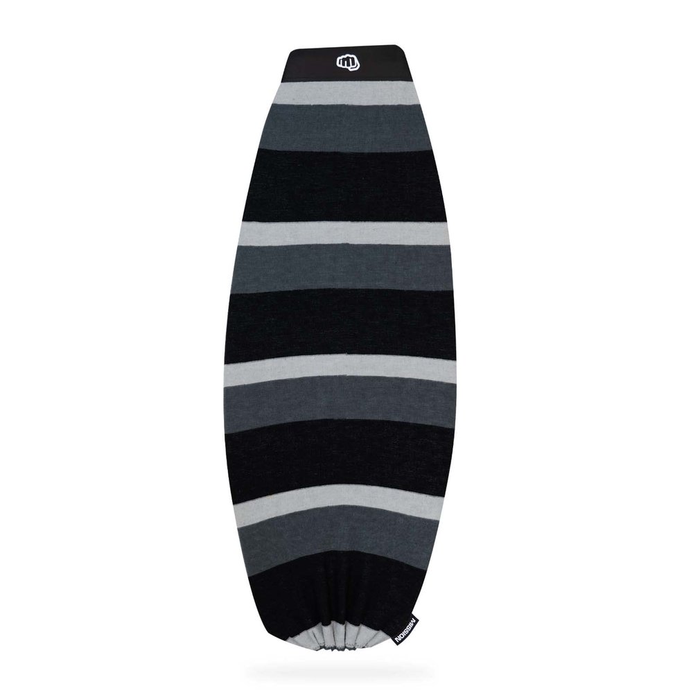 MISSION Boat Gear Board SOCKS Wakesurf Board Bag Sock (Snub Nose, 57 inches, Oreo)