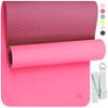 Greater Goods Exercise Mat, Extra Durable, Lightweight Fitness Mat with Strap for Yoga, Pilates and Home Gym, Watermelon Pink view 1