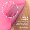 Greater Goods Exercise Mat, Extra Durable, Lightweight Fitness Mat with Strap for Yoga, Pilates and Home Gym, Watermelon Pink view 4