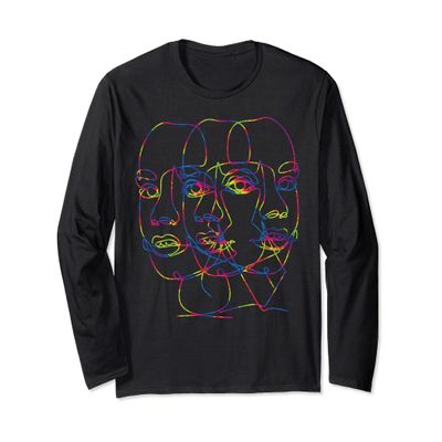 Dissociative Identity Disorder Awareness Merch & Apparel Long Sleeve T-Shirt