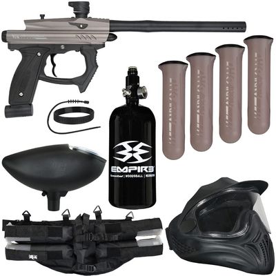 Action Village HK Army SABR Legendary Paintball Gun Package Kit (Dust Pewter/Black)