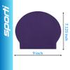 Sporti Kids Latex Swim Cap - Purple view 2