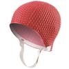 Sporti Bubble Swim Cap with Chin Strap (Red) view 1