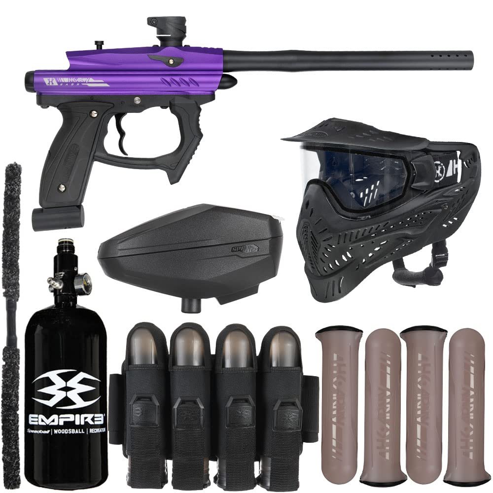 Action Village HK Army SABR Rivalry Paintball Gun Package Kit (Dust Purple/Black)