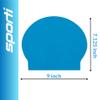 Sporti Kids Latex Swim Cap - Powder Blue view 2