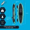 Bestway Hydro-Force Ventura Elite X1 Inflatable Kayak Set (9'2" x 34") | Fits 1 Person | Includes Kayak, Aluminum Paddle, Hand Pump, 2 Fins, Seat, Gear Bag, Carry Bag and Repair Patch Kit view 3