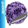 Sporti Flower Swim Cap (Purple) view 2