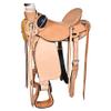 HILASON Western Horse Wade Saddle American Leather Ranch Roping Tan | Hand Tooled & for Horses view 1