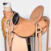 HILASON Western Horse Wade Saddle American Leather Ranch Roping Tan | Hand Tooled & for Horses view 2