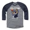 500 LEVEL Tyrese Haliburton Tee Shirt (Baseball Tee, XXX-Large, Navy/Heather Gray) - Tyrese Haliburton Indiana Premiere WHT view 1