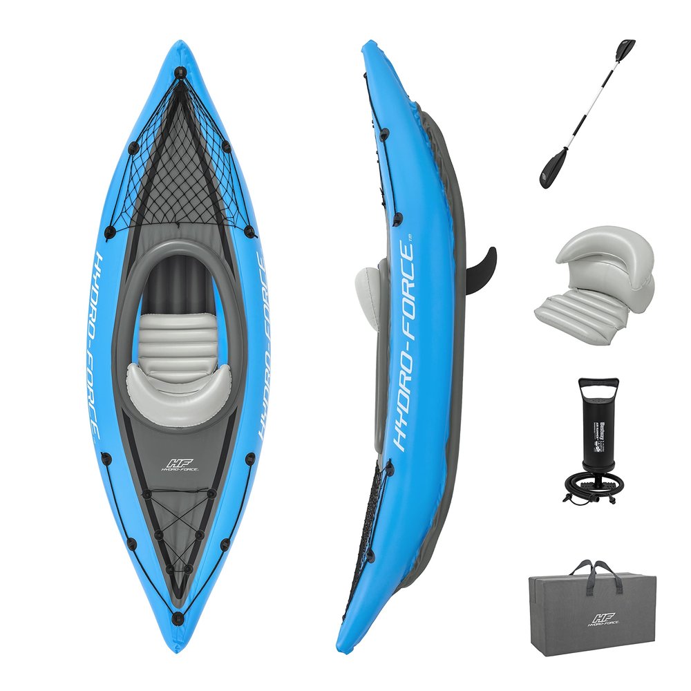 Hydro-Force Cove Champion X1 Inflatable Kayak Set 9'