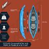 Hydro-Force Cove Champion X2 Inflatable Kayak Set 10' view 2