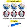 Xcello Sports Soccer Ball Size 3 Assorted Graphics with Pump (Pack of 6) view 2