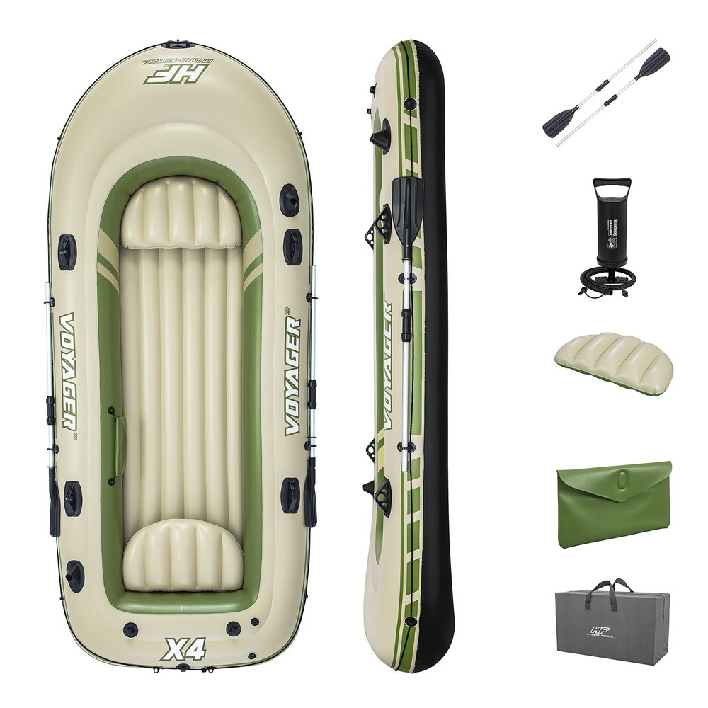 Hydro-Force Voyager X4 Inflatable Raft Set 11'6"