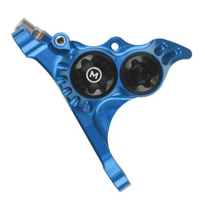 Hope Technology RX4+ Caliper Complete FMF+20 MIN | Road Gravel Brake Calipers (Blue)