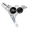 Hope Technology RX4+ Caliper Complete  FMF+20  DOT Road Gravel Brake Calipers (Silver) view 1