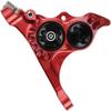 Hope Technology RX4+ Caliper Complete  FMF+20  DOT Road Gravel Brake Calipers (Red) view 1