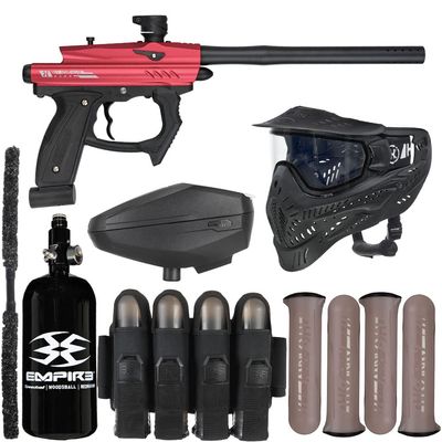 Action Village HK Army SABR Rivalry Paintball Gun Package Kit (Dust Red/Black)