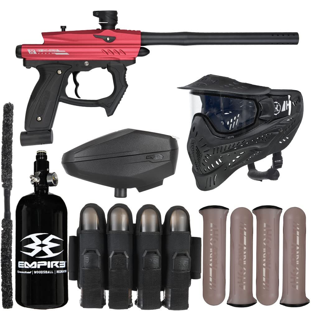 Action Village HK Army SABR Rivalry Paintball Gun Package Kit (Dust Red/Black)