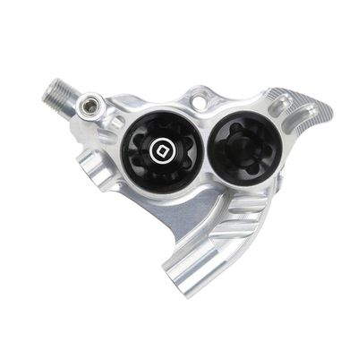 Hope RX4+ Caliper Complete FM +20 DOT Road Gravel Brake Calipers (Silver)