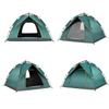 HEBEHO Beach Tent Pop Up, Outdoor Camping Sun Shade Shelter with 2 Doors, Waterproof and UPF50+ Sun Protection for Trips, Fishing, Backyard Fun Or Picnics, Dark Green, Easy Setup view 4