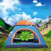 HEBEHO Family Pop Up Camping Tent for 3-4 Person, Instant Automatic Dome Beach, Windproof, Waterproof and Sunscreen UPF50+, Sun Shade Shelter with Transport Bag, Blue, 200200130cm view 4