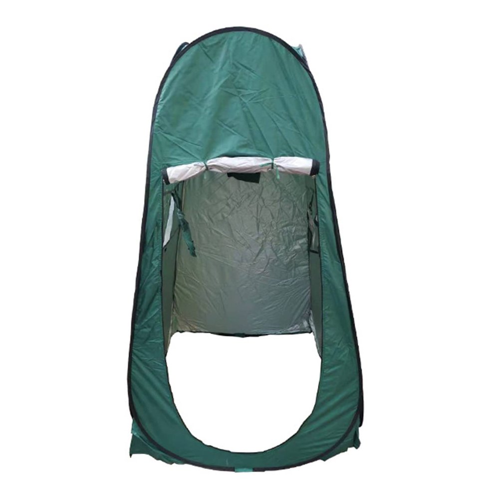 HEBEHO Pop Up Changing Room Tent for 1 Person, Outdoor Shower Tent, Outdoor Privacy Shelter, Camping Toilet Cabana, Sun Shade Shelt for Fishing, Sporting Events, Green, 120120190cm