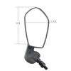 ihreesy Bike Rearview Mirror,360Rotation Left Bicycle Cycling Rear View Mirrors Bike Handlebar Rearview Mirror for Most Mountain Road Bike view 2