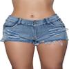 Sexy Lots Of Love Denim Shorts view 1