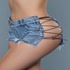 Sexy Lots Of Love Denim Shorts view 2
