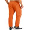 MAGCOMSEN Mens Lightweight Running Pants with Zip Pockets Quick Dry Athletic Elastic Waist Active Sweatpants Orange 34 view 2