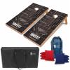 Tailgating Pros Cornhole Boards - 4'x2' Lightweight Regulation Beach Cornhole Game w/Carrying Case & Set of 8 Corn Hole Bean Bags w/Tote view 1