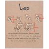 3 Pairs 12 Constellation Zodiac Sign Stud Earrings Star Astrology Horoscope Wish Card for Women Birthday Anniversary Friendship Jewelry-Leo view 2