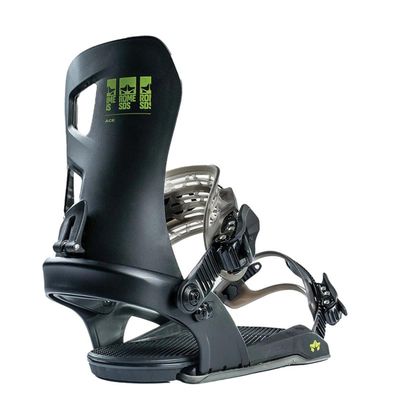 Rome Snowboards Kids Ace Snowboard Binding - 2022/2023 Black | Medium/Large