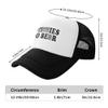 Funny Trucker Hats for Men Women, Gag Gifts Joke Summer Snapback Hat, Classic Adjustable Mesh Baseball Cap Black view 3