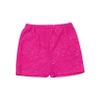 LiiYii Kids Boys Girls Solid Color Hot Pants Gymnastic Dance Shorts Boyshorts Lace Style Active Bottoms Hot Pink 7-10 Years view 3