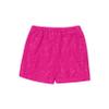 LiiYii Kids Boys Girls Solid Color Hot Pants Gymnastic Dance Shorts Boyshorts Lace Style Active Bottoms Hot Pink 7-10 Years view 4