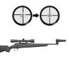 COSMOING Scope Boresighter Kit from .177 to .50 Caliber Precision Firearm Bore Sighting Optical Bore Sighter Kit with Arbors view 3