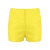 LiiYii Kids Boys Girls Solid Color Hot Pants Gymnastic Dance Shorts Boyshorts Lace Style Active Bottoms Yellow 2-6 Years view 1