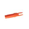 50 Pack Archery Arrow Nock ID 6.2mm/.244" Plastic Insert Arrow Nocks Tail for DIY Archery Hunting Shooting Arrows (Orange) view 4
