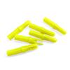 50 Pack Archery Arrow Nock ID 6.2mm/.244" Plastic Insert Arrow Nocks Tail for DIY Archery Hunting Shooting Arrows (Yellow) view 4