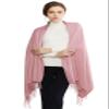 Pashmina Shawl for Women Weddings Wraps for Evening Dresses Pink Scarfs for Winter Warm Large Scarves view 1