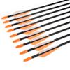 Archery Practice Fiberglass Arrows 26 Inch Target Shooting Safetyglass Recurve Bows Suitable for Youth Children Woman Beginner 12PCS view 4