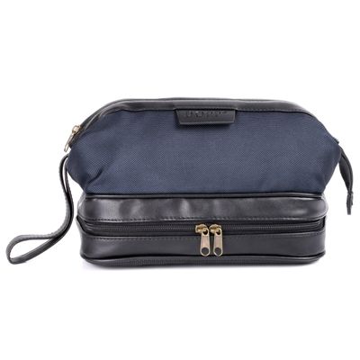 Dopp Business Class Zip-Bottom Kit Navy