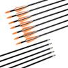 Archery Practice Fiberglass Arrows 24 Inch Target Shooting Safetyglass Recurve Bows Suitable for Youth Children Woman Beginner 12 PCS view 4